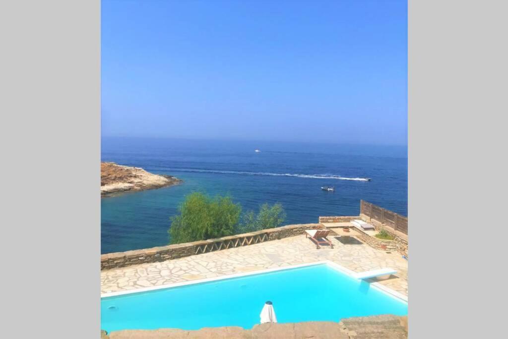 Sunset Villa With Swimming Pool At Tzia Ligia  Exteriér fotografie