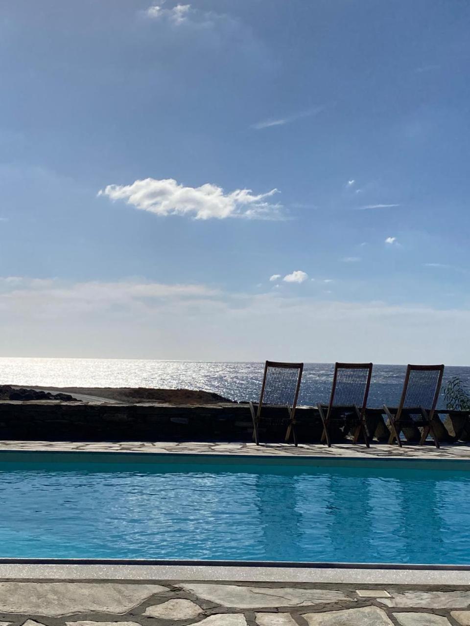 Sunset Villa With Swimming Pool At Tzia Ligia  Exteriér fotografie